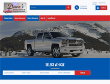 Tablet Screenshot of davestonneaucovers.com